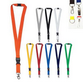 Detachable Polyester Lanyard With Clip
